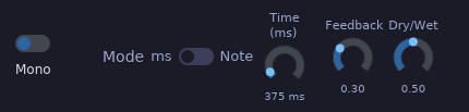 Delay GUI