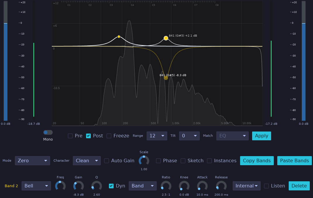Parametric EQ GUI