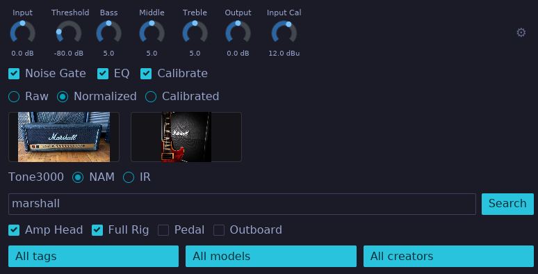 Modeler GUI