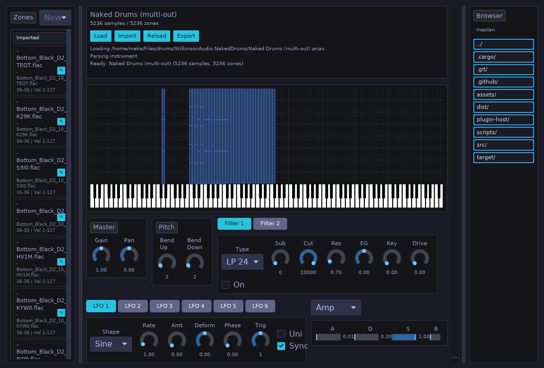 Sampler GUI